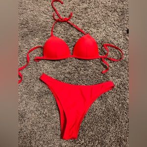 Shein bathing suit top and bottom size S